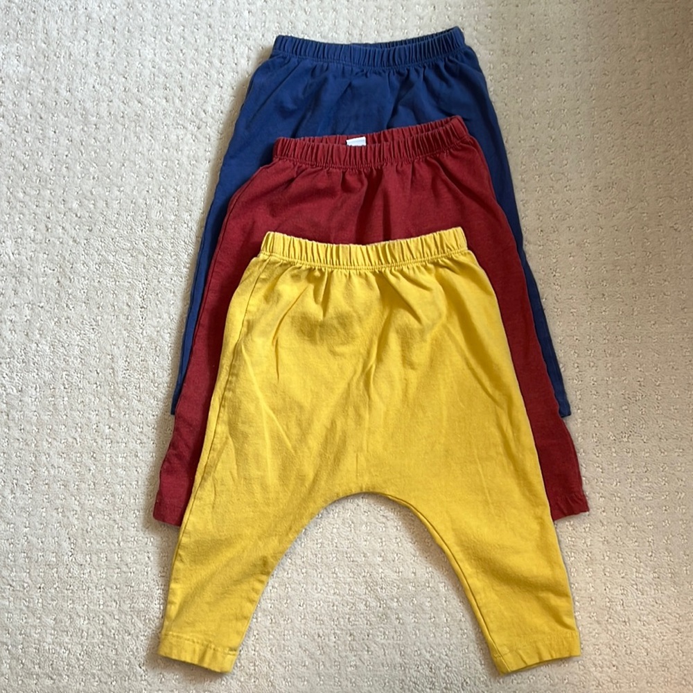 Bundle of 3 Old Navy U Shaped Pants - 12-18 Months